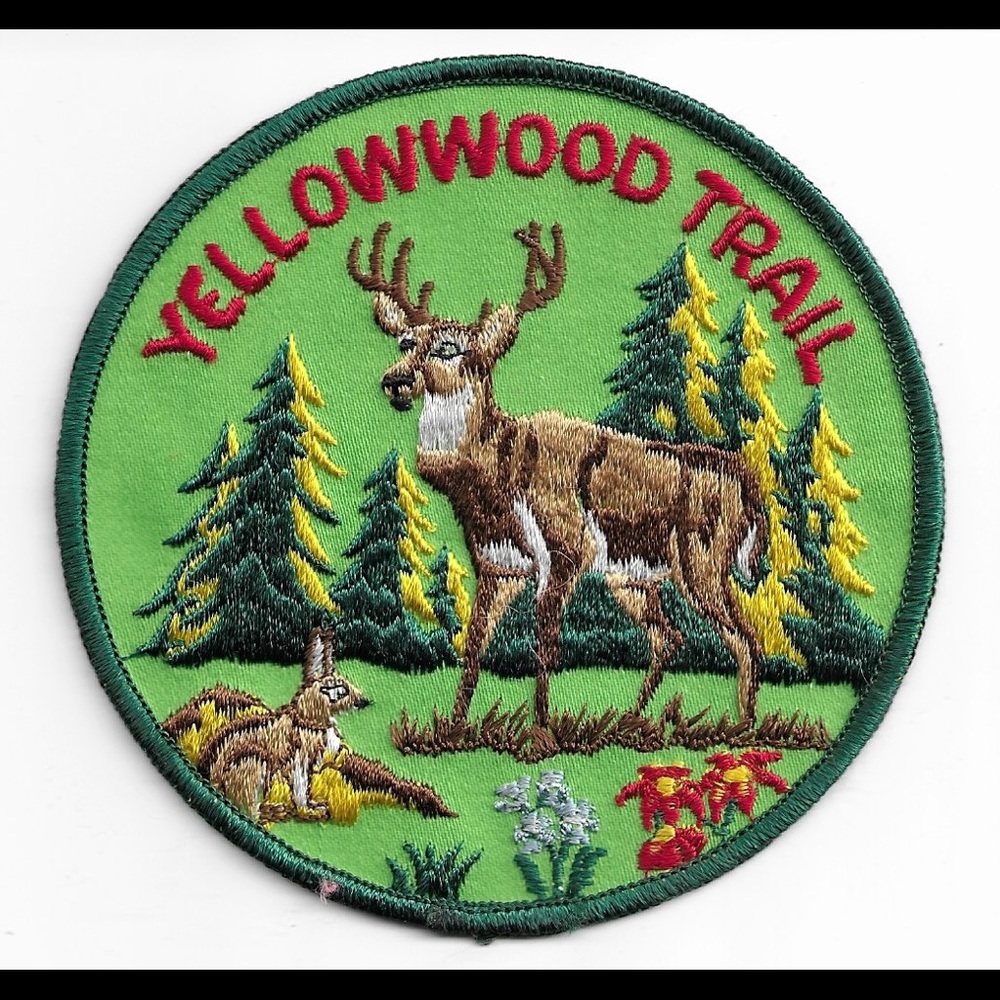 Vintage Yellowwood Trail Deer Boy Scout Patch